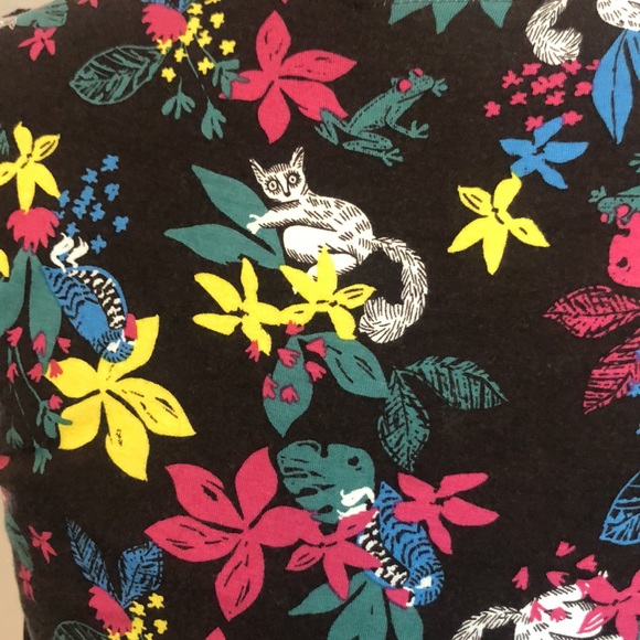 ModCloth stretchy Lemur-Print Dress - Picture 3 of 4